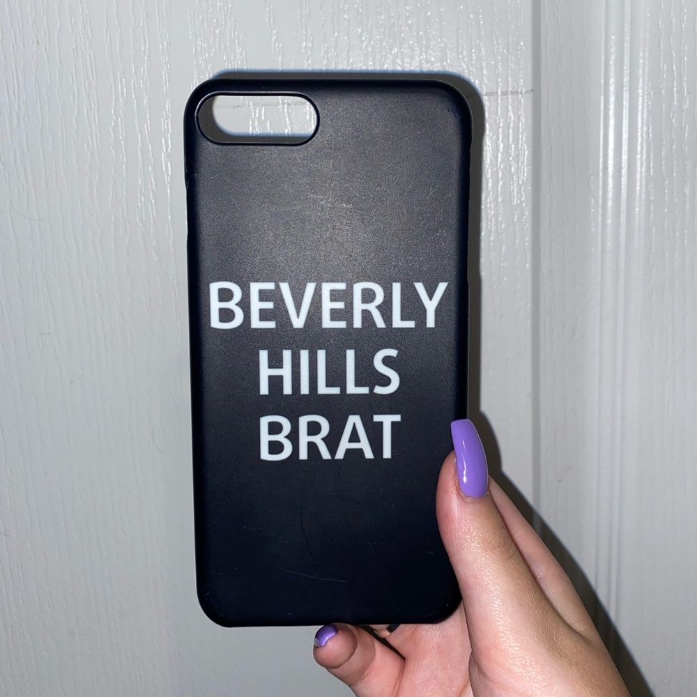Nicolette Gray Beverly Hills Brat iPhone Case